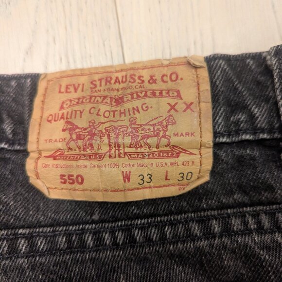 Levi's 550 Jeans W30 L30 - Picture 2 of 3